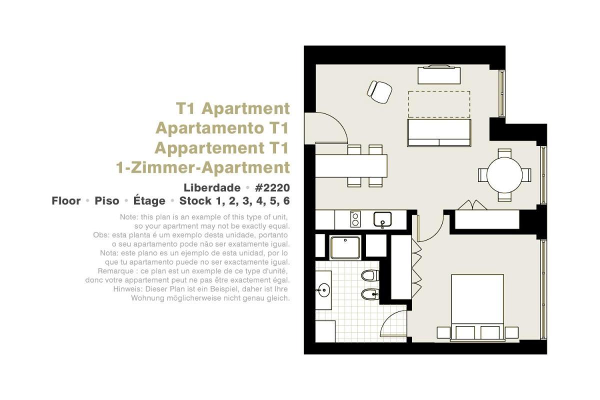 Lisbon Serviced Apartments - Liberdade Kültér fotó