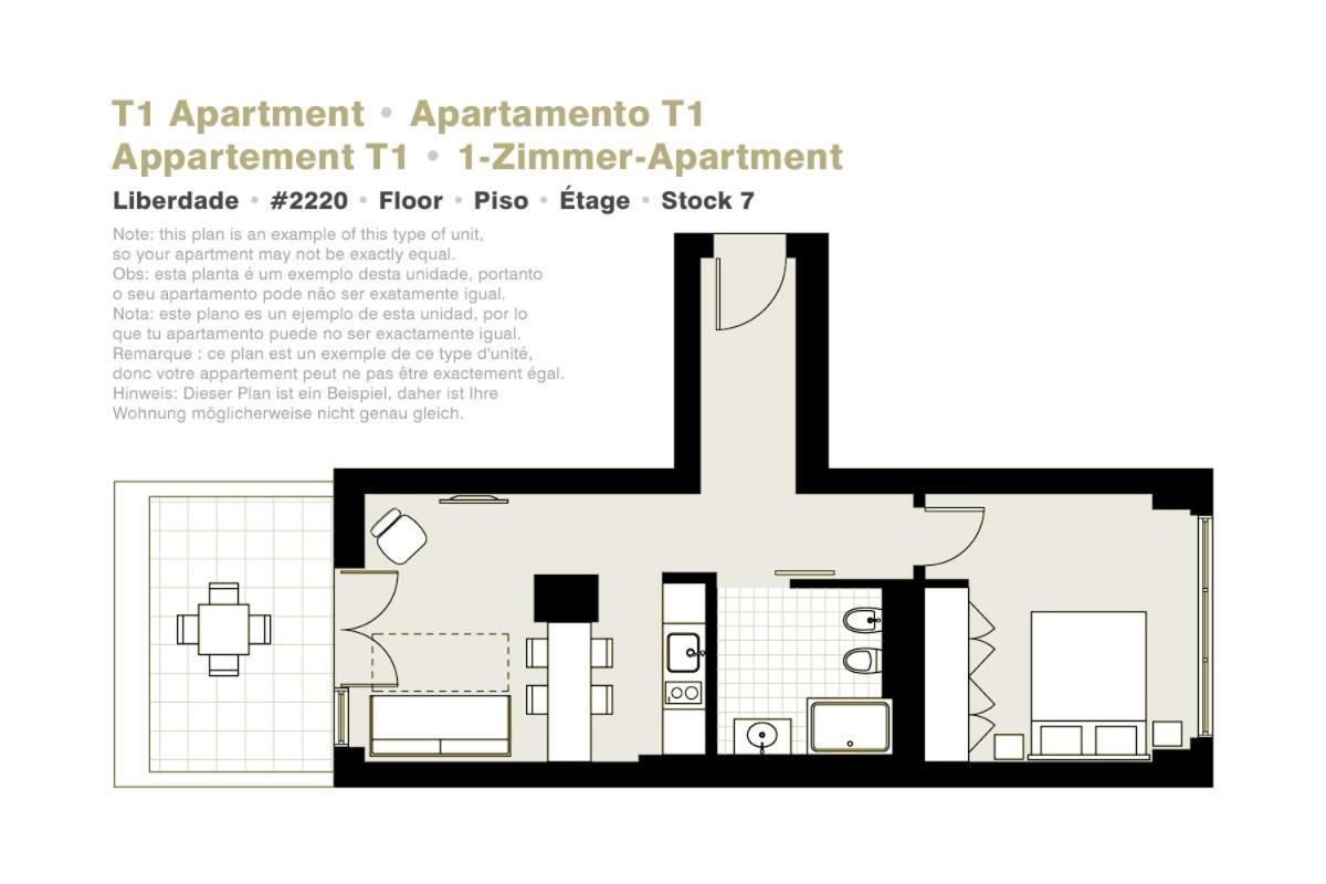 Lisbon Serviced Apartments - Liberdade Kültér fotó